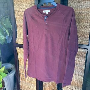 Maroon Men’s Henley